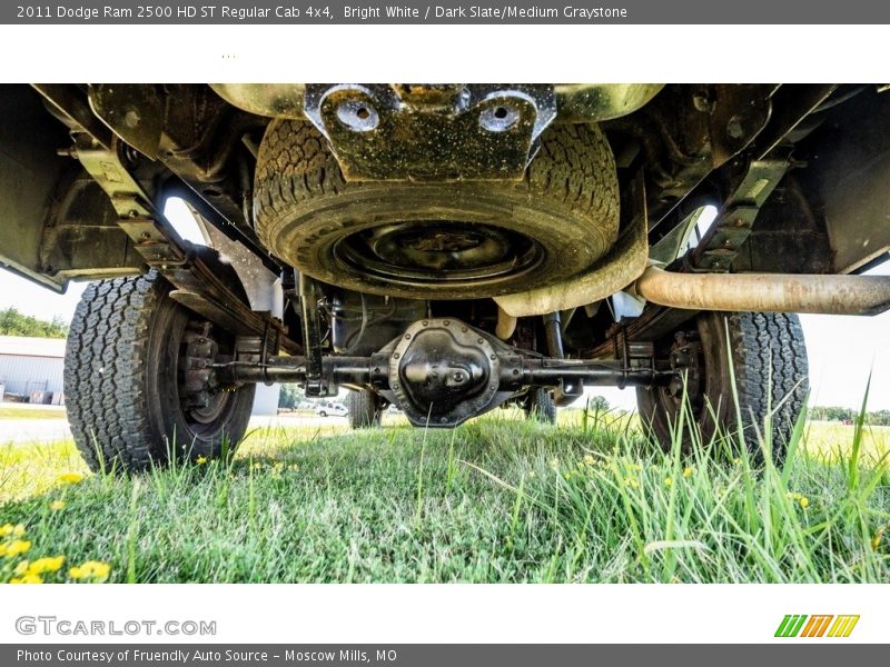 Bright White / Dark Slate/Medium Graystone 2011 Dodge Ram 2500 HD ST Regular Cab 4x4