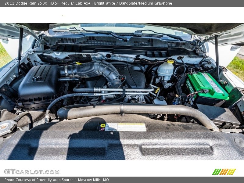 Bright White / Dark Slate/Medium Graystone 2011 Dodge Ram 2500 HD ST Regular Cab 4x4