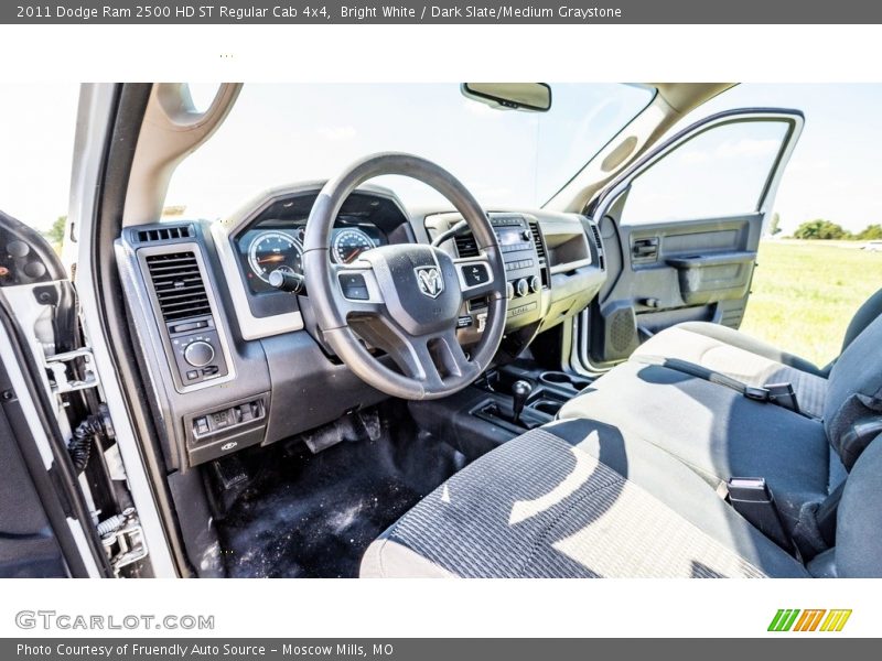 Bright White / Dark Slate/Medium Graystone 2011 Dodge Ram 2500 HD ST Regular Cab 4x4