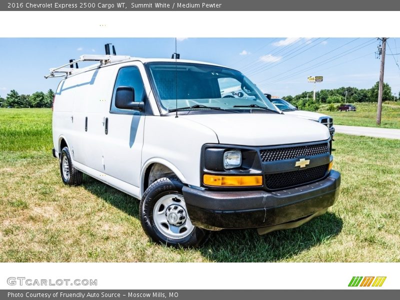 Summit White / Medium Pewter 2016 Chevrolet Express 2500 Cargo WT