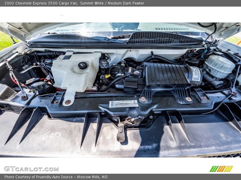 Summit White / Medium Dark Pewter 2003 Chevrolet Express 3500 Cargo Van