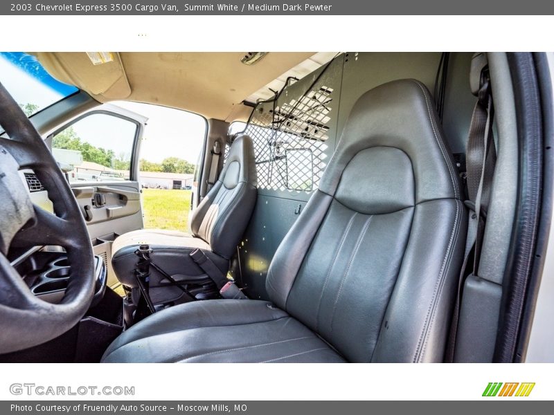 Summit White / Medium Dark Pewter 2003 Chevrolet Express 3500 Cargo Van