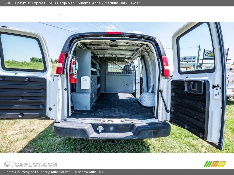 Summit White / Medium Dark Pewter 2003 Chevrolet Express 3500 Cargo Van