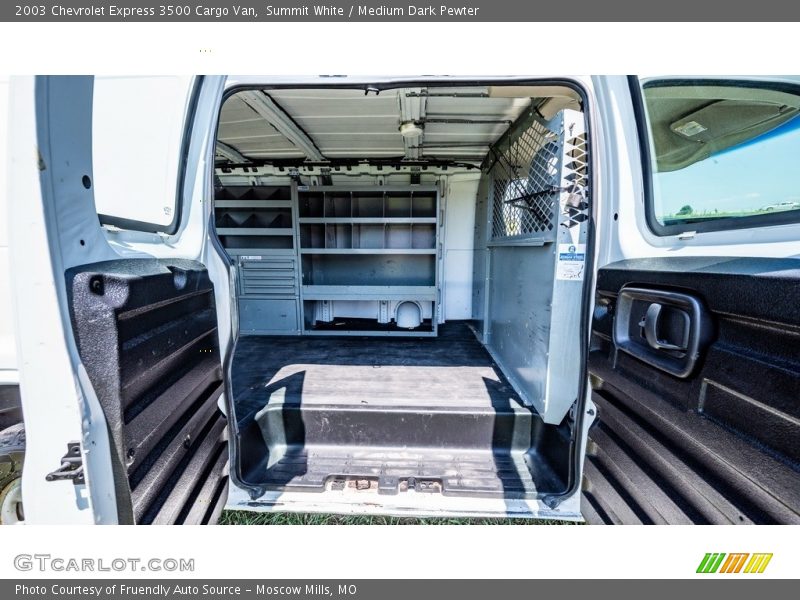 Summit White / Medium Dark Pewter 2003 Chevrolet Express 3500 Cargo Van