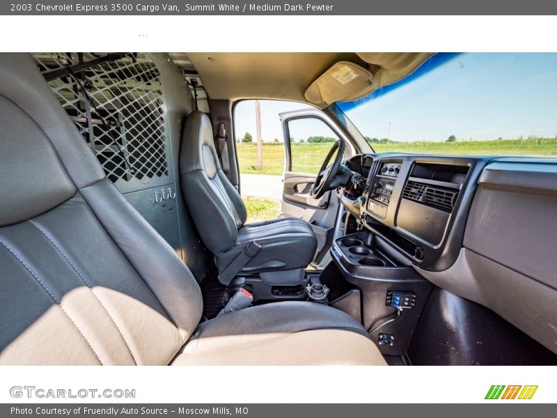 Summit White / Medium Dark Pewter 2003 Chevrolet Express 3500 Cargo Van