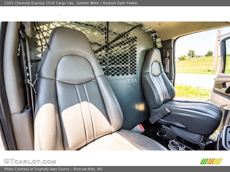 Summit White / Medium Dark Pewter 2003 Chevrolet Express 3500 Cargo Van