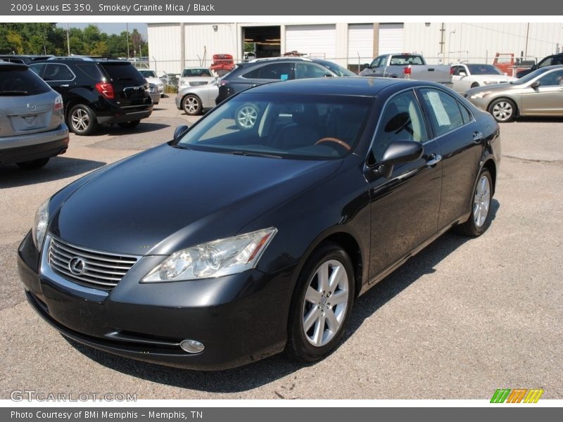 Smokey Granite Mica / Black 2009 Lexus ES 350