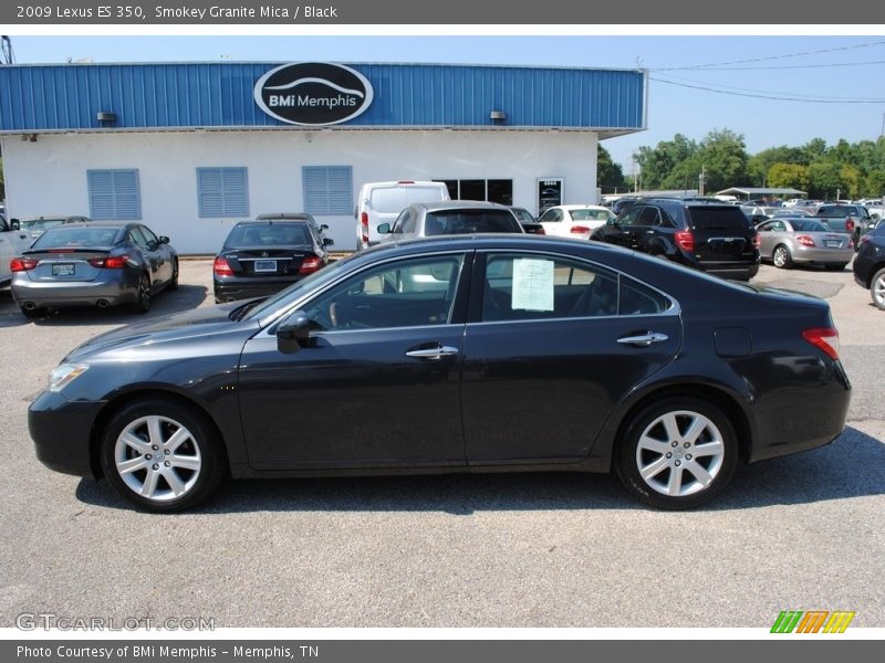 Smokey Granite Mica / Black 2009 Lexus ES 350