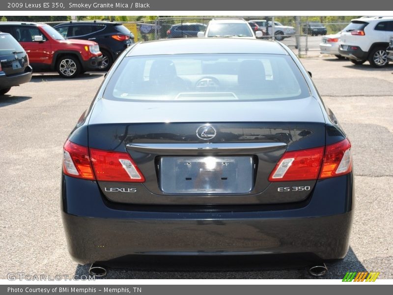 Smokey Granite Mica / Black 2009 Lexus ES 350