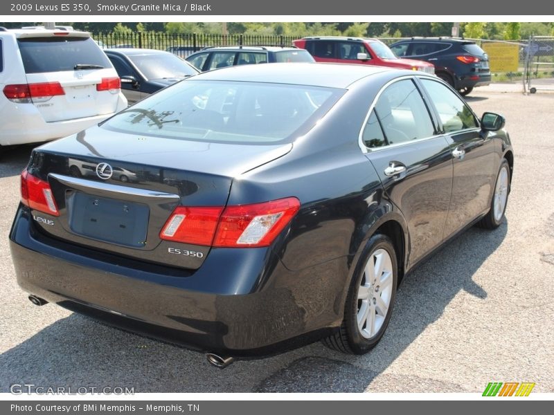 Smokey Granite Mica / Black 2009 Lexus ES 350