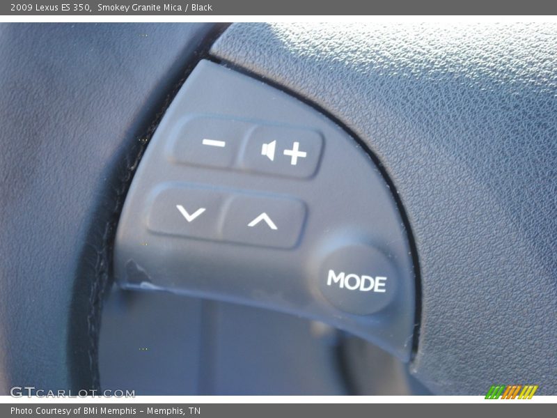 Smokey Granite Mica / Black 2009 Lexus ES 350