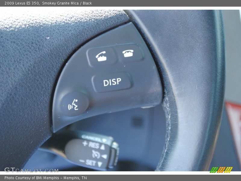 Smokey Granite Mica / Black 2009 Lexus ES 350