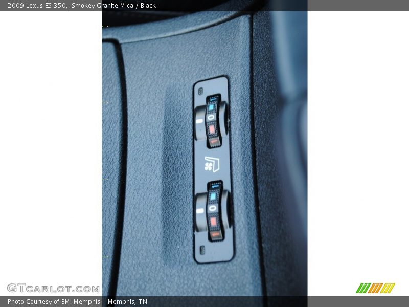 Smokey Granite Mica / Black 2009 Lexus ES 350