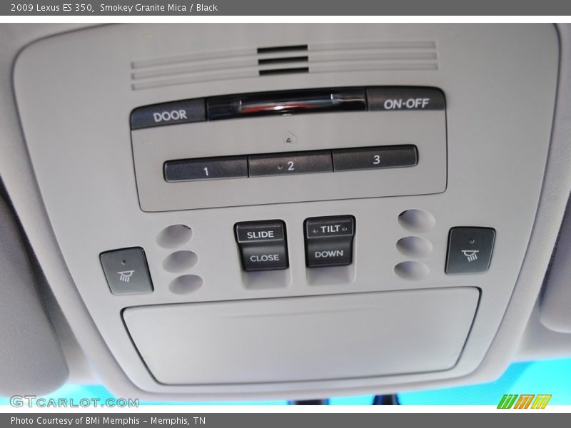 Smokey Granite Mica / Black 2009 Lexus ES 350