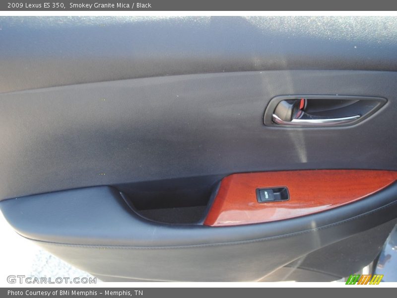 Smokey Granite Mica / Black 2009 Lexus ES 350