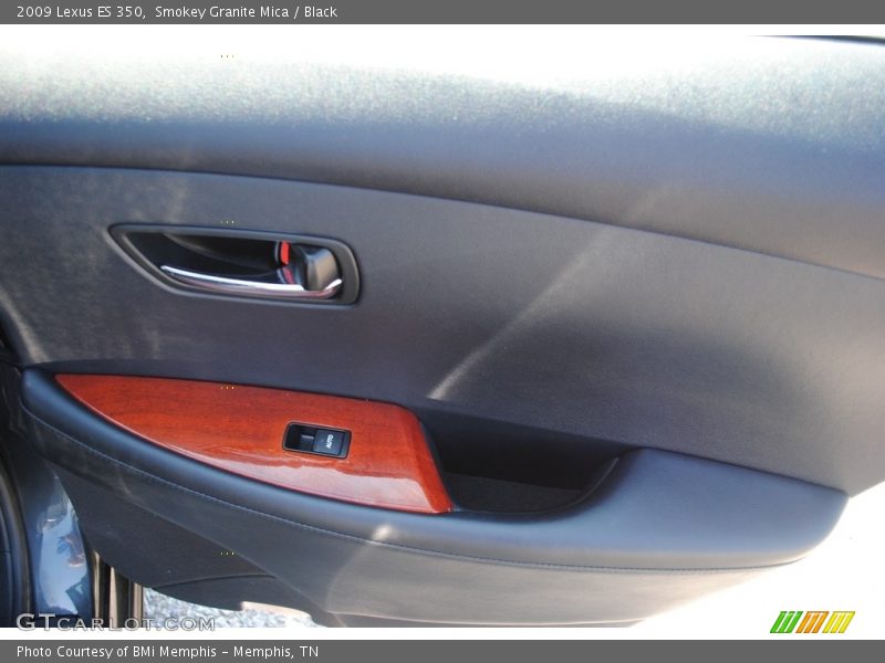 Smokey Granite Mica / Black 2009 Lexus ES 350