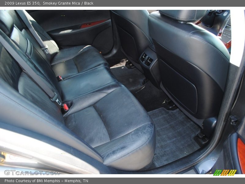 Smokey Granite Mica / Black 2009 Lexus ES 350