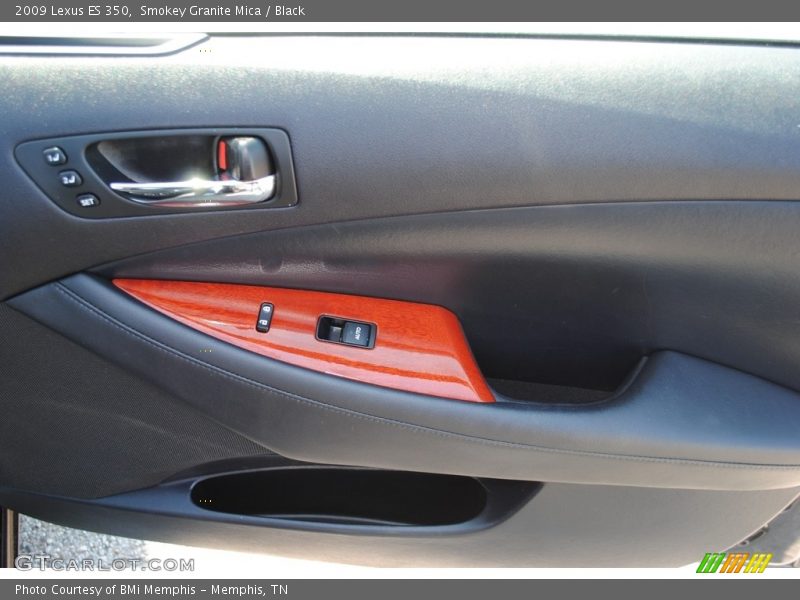 Smokey Granite Mica / Black 2009 Lexus ES 350