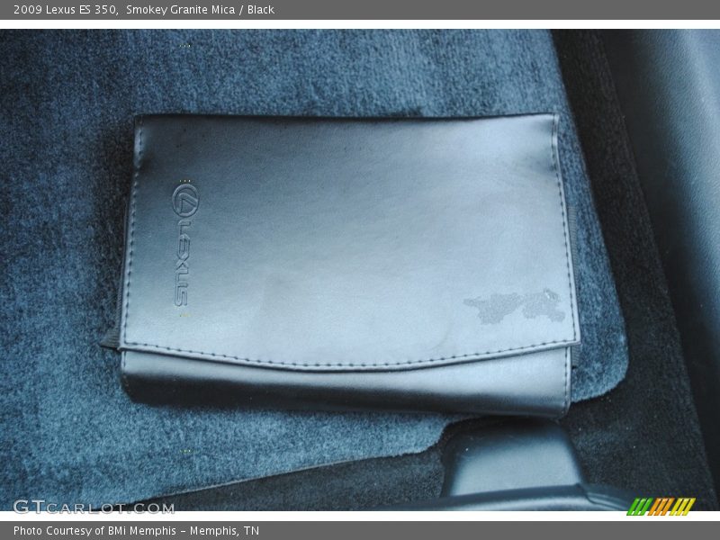 Smokey Granite Mica / Black 2009 Lexus ES 350