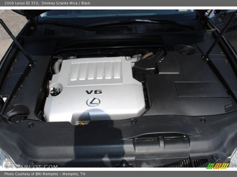 Smokey Granite Mica / Black 2009 Lexus ES 350
