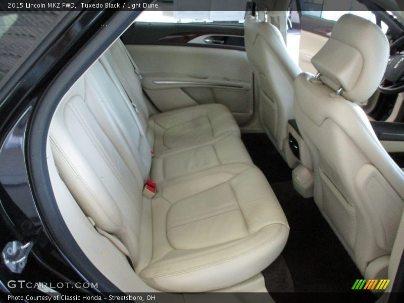 Rear Seat of 2015 MKZ FWD