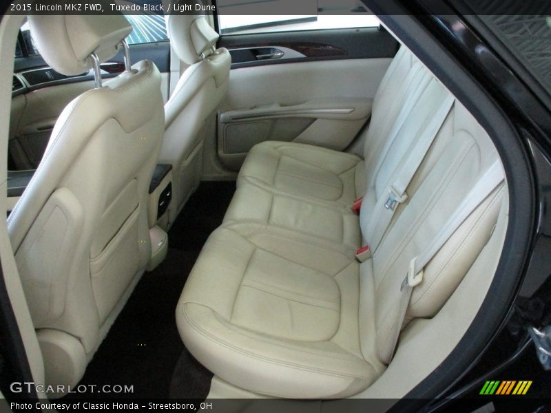 Rear Seat of 2015 MKZ FWD