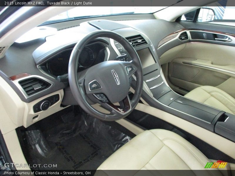  2015 MKZ FWD Light Dune Interior