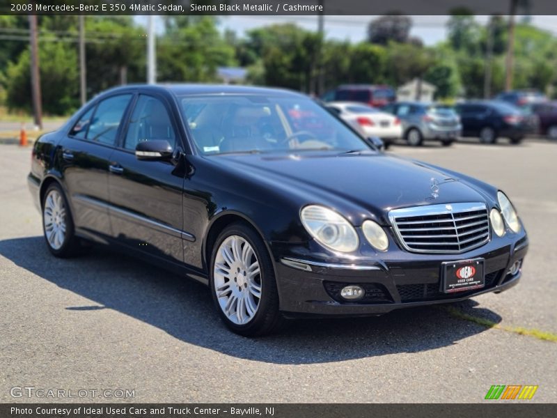 Front 3/4 View of 2008 E 350 4Matic Sedan