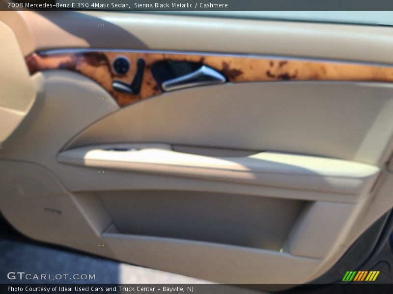 Sienna Black Metallic / Cashmere 2008 Mercedes-Benz E 350 4Matic Sedan