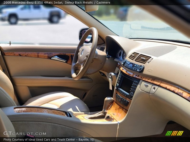 Sienna Black Metallic / Cashmere 2008 Mercedes-Benz E 350 4Matic Sedan