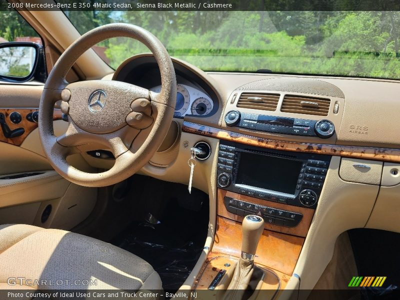 Sienna Black Metallic / Cashmere 2008 Mercedes-Benz E 350 4Matic Sedan