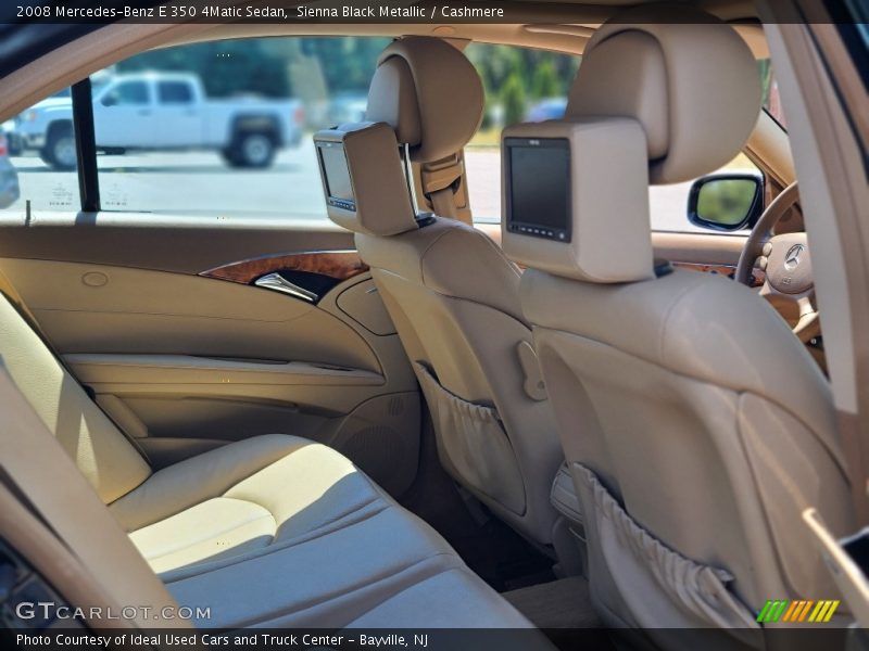 Sienna Black Metallic / Cashmere 2008 Mercedes-Benz E 350 4Matic Sedan