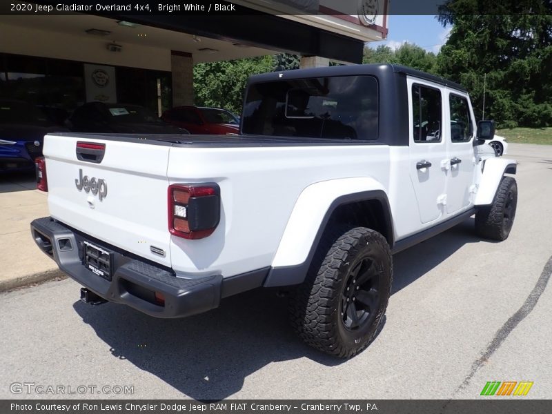 Bright White / Black 2020 Jeep Gladiator Overland 4x4