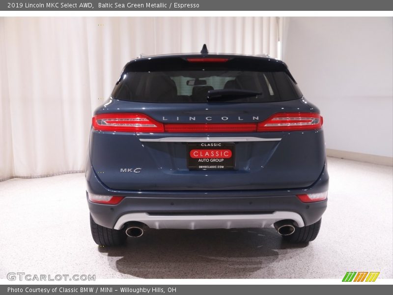 Baltic Sea Green Metallic / Espresso 2019 Lincoln MKC Select AWD