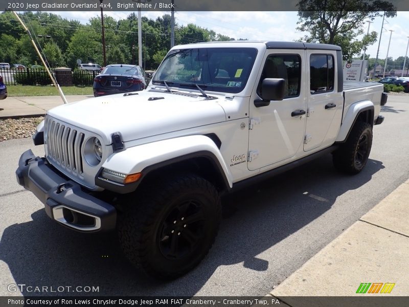 Bright White / Black 2020 Jeep Gladiator Overland 4x4