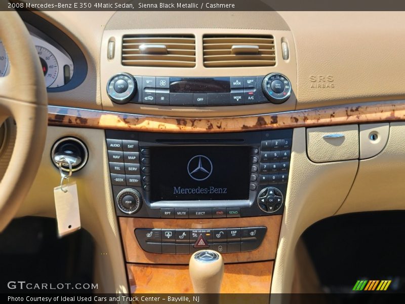 Sienna Black Metallic / Cashmere 2008 Mercedes-Benz E 350 4Matic Sedan