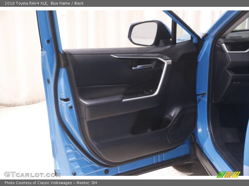 Blue Flame / Black 2019 Toyota RAV4 XLE