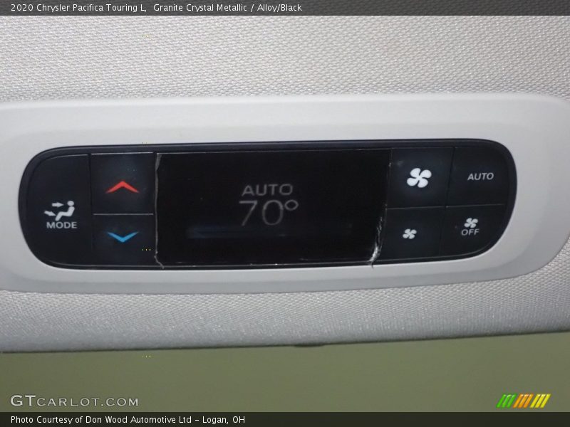Granite Crystal Metallic / Alloy/Black 2020 Chrysler Pacifica Touring L