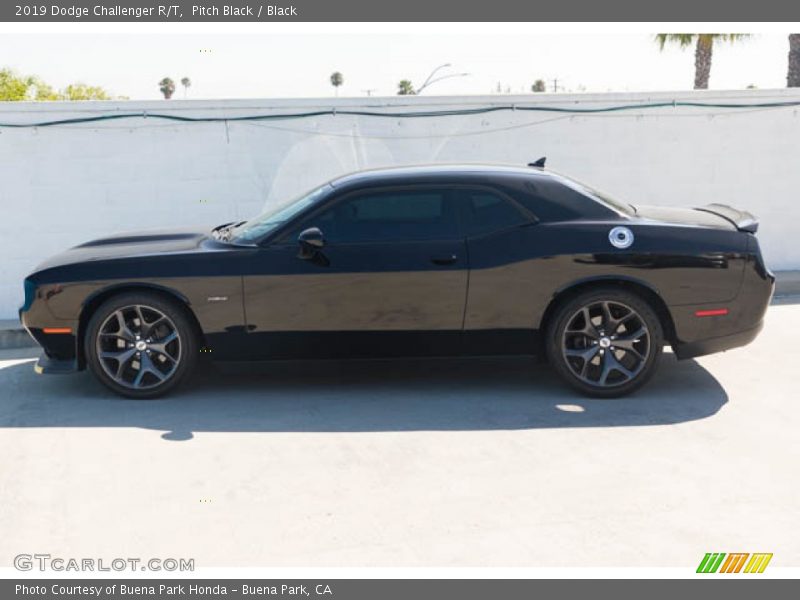 Pitch Black / Black 2019 Dodge Challenger R/T