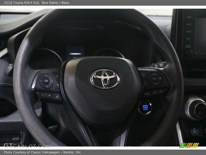 Blue Flame / Black 2019 Toyota RAV4 XLE
