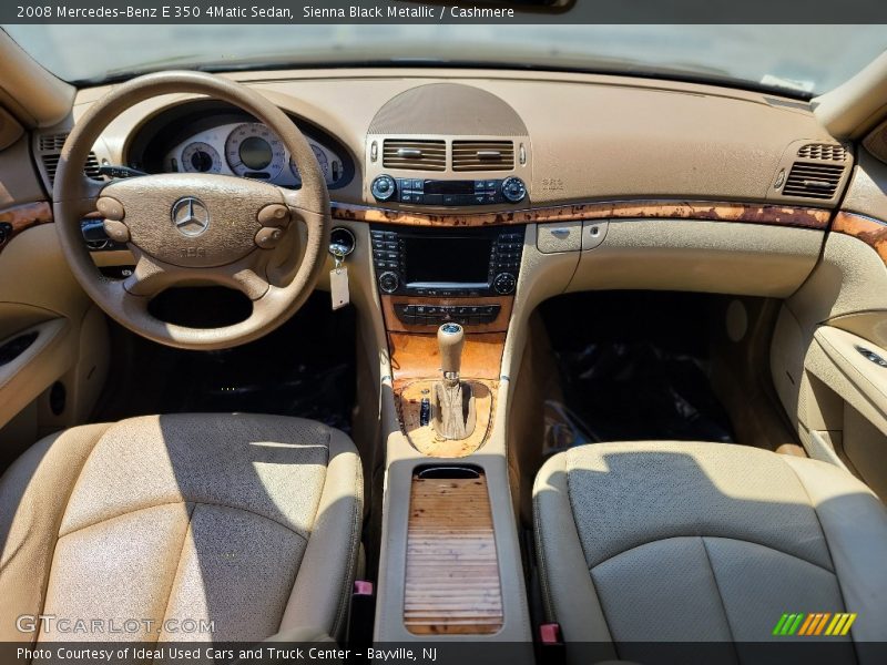 Sienna Black Metallic / Cashmere 2008 Mercedes-Benz E 350 4Matic Sedan