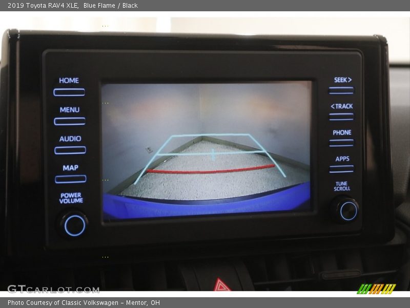Blue Flame / Black 2019 Toyota RAV4 XLE