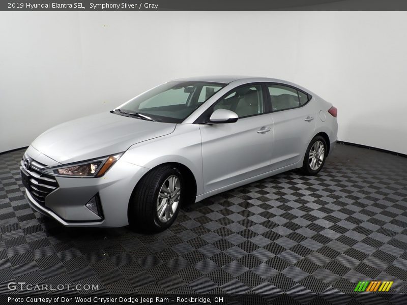 Symphony Silver / Gray 2019 Hyundai Elantra SEL