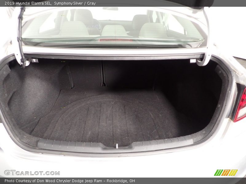 Symphony Silver / Gray 2019 Hyundai Elantra SEL