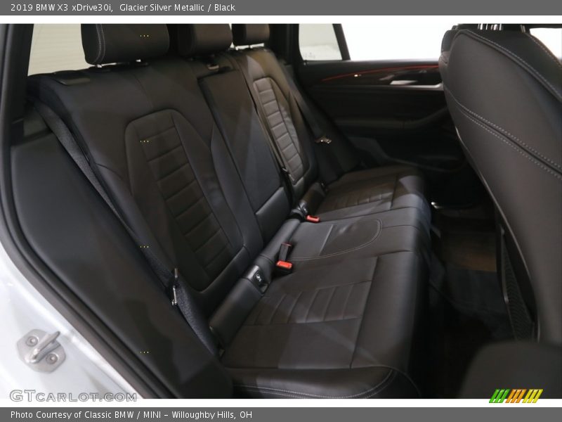 Glacier Silver Metallic / Black 2019 BMW X3 xDrive30i