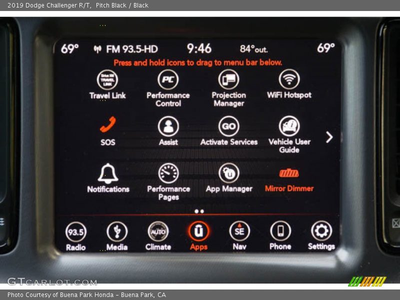 Pitch Black / Black 2019 Dodge Challenger R/T