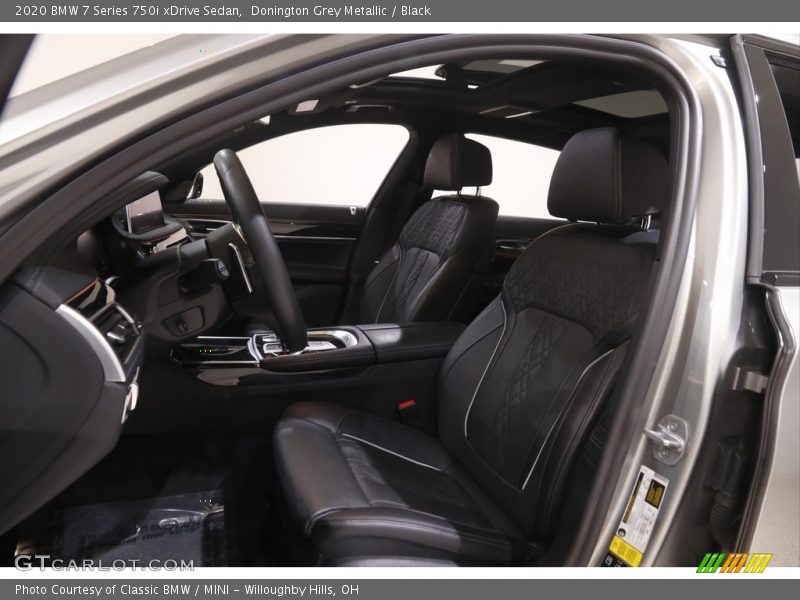 Front Seat of 2020 7 Series 750i xDrive Sedan