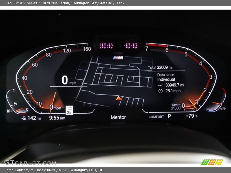  2020 7 Series 750i xDrive Sedan 750i xDrive Sedan Gauges