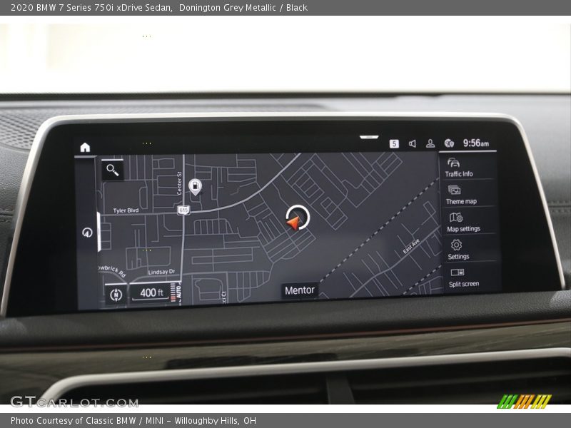 Navigation of 2020 7 Series 750i xDrive Sedan