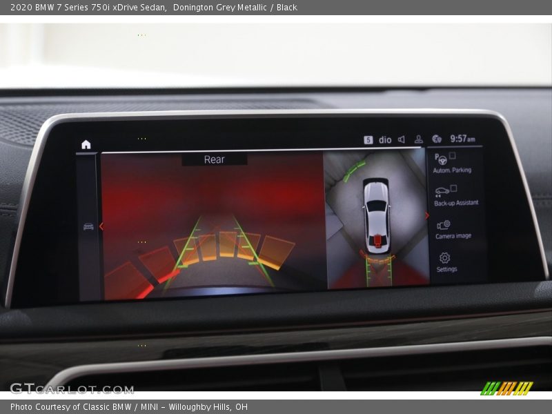 Controls of 2020 7 Series 750i xDrive Sedan